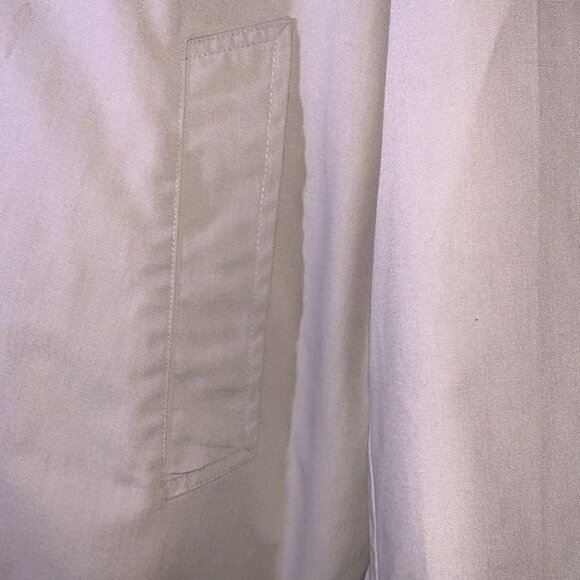 Vintage Beige Trench Coat With Faux Fur Lining 42 Inches - Picture 5 of 12